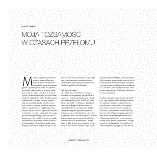 Jens R. Fischer - Moja tożsamość w ...