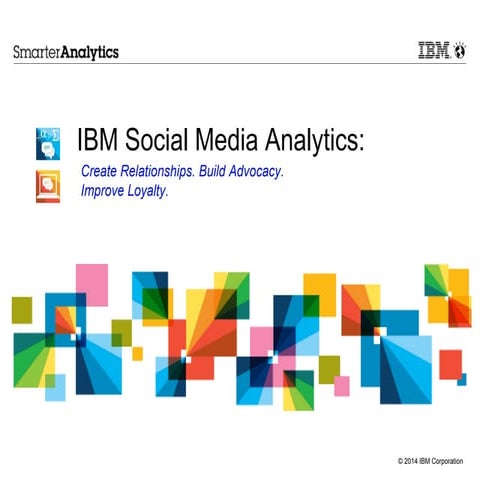 IBM Social Media Analytics PPT