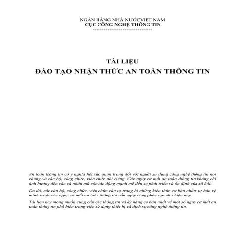 tai lieu dao tao nhan thuc attt