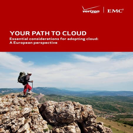 Check out the Verizon and EMC  European white paper on cloud: