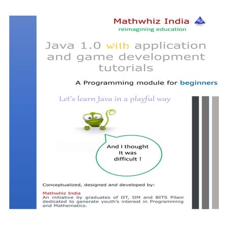 Java book for beginners_first chapter | PDF