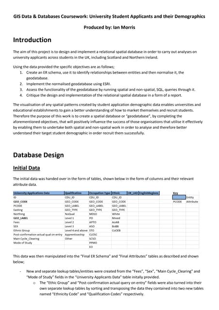 Database Design & Implementation Report | PDF