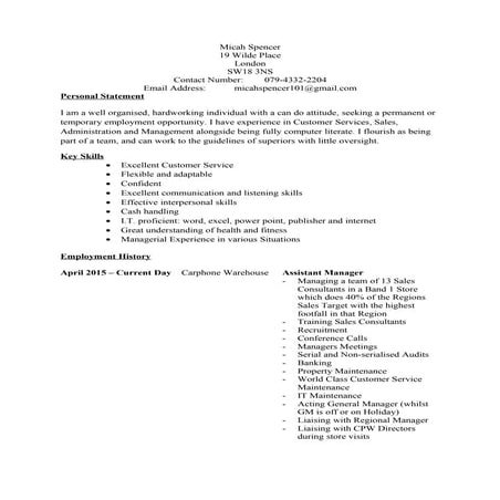 Pitakova CV | PDF