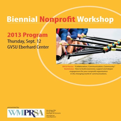 WMPRSA 2013 Nonprofit Program FINAL