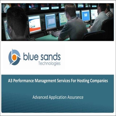 A3 for hosters blue sands technologies