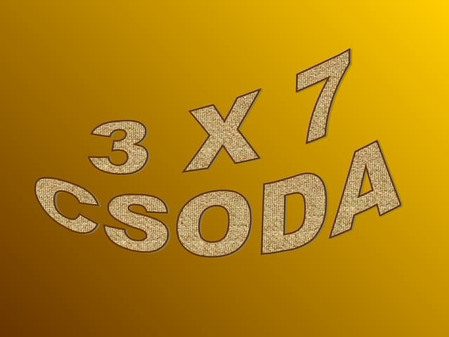 A 3x7 csoda