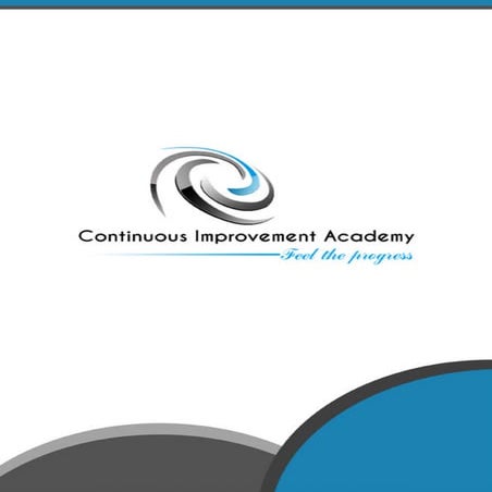Brochure Continuous Improvement Academy | PDF