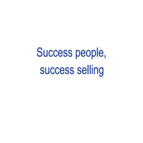 Success selling reviewed in 03082013