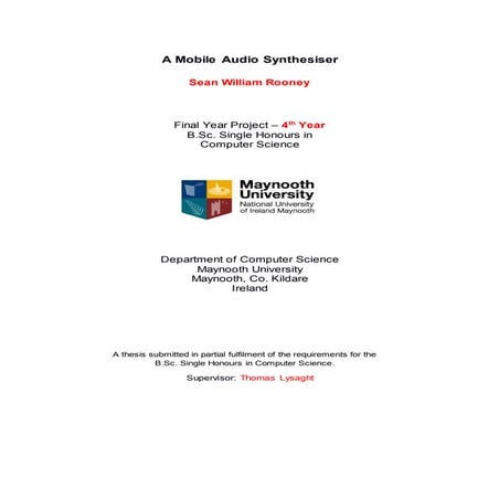 Android Multimedia Player Project Presentation | PPTX