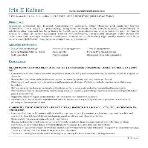 IrisEKaiserResume