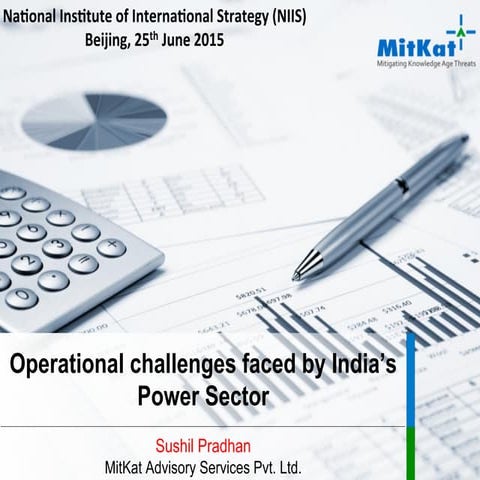 Operational challenges  in India's power sector