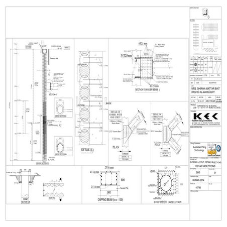 many projects shoring