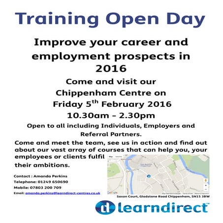 Open Day 5th Feb