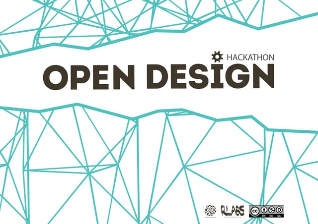 Handout from the Open Design Hackathon event in Cape Town, South Africa
