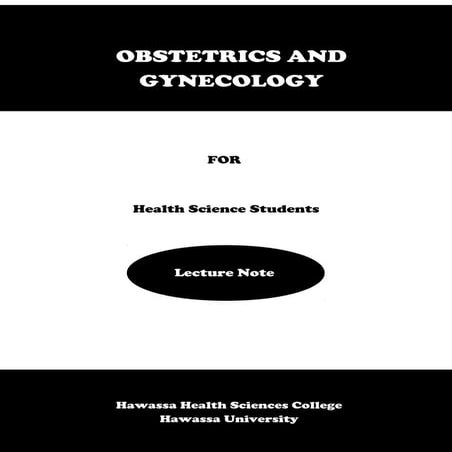 A4 obstetrics note | DOC