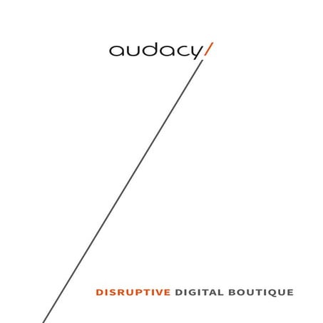 Disruptive digital boutique - EN
