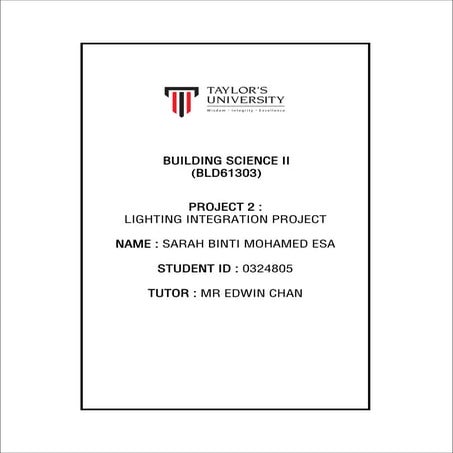 Lighting report | PDF