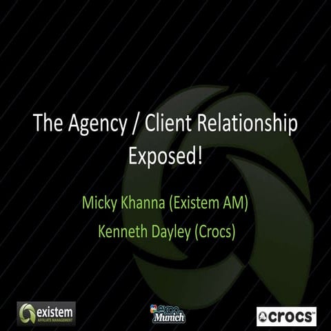 The European Agency Client Relationship - Exposed! - Micky Khanna
