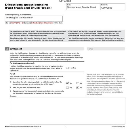 Case management order | PDF