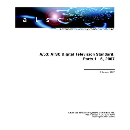 Digital Television standard part-1-6-2007