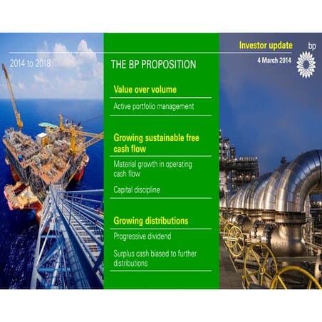 BP investor update presentation 2014