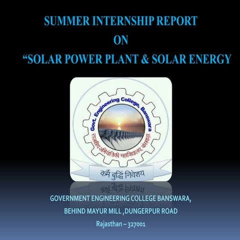 PPT OF SOLAR NAVEEN' `11