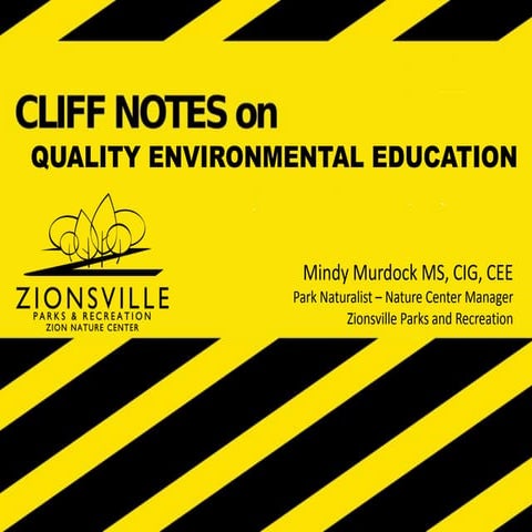 Cliff Notes on Quality EE Presentation