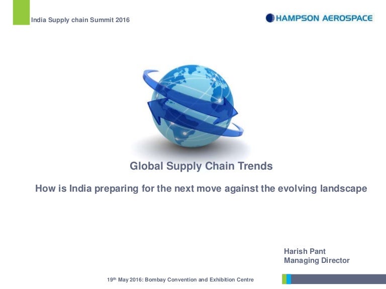 India Supply Chain Summit 2016 Rev 1