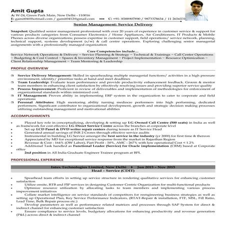 Resume - Amit Gupta_116G