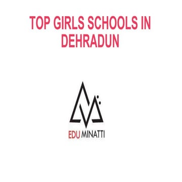 TOP GIRLS SCHOOLS IN DEHRADUN