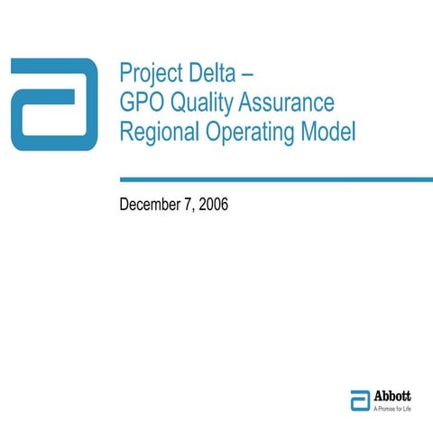 Project Delta Communication Package  - Dec 7 Final