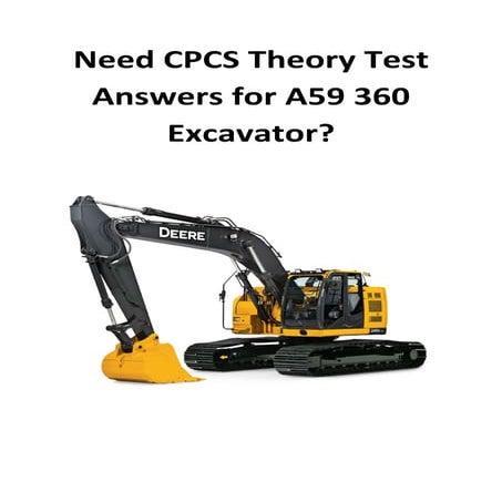 CPCS A59 Theory Test Answers