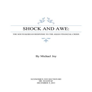 Shock and Awe