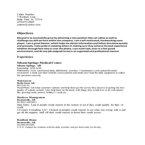 RNFA resume, nat | DOCX