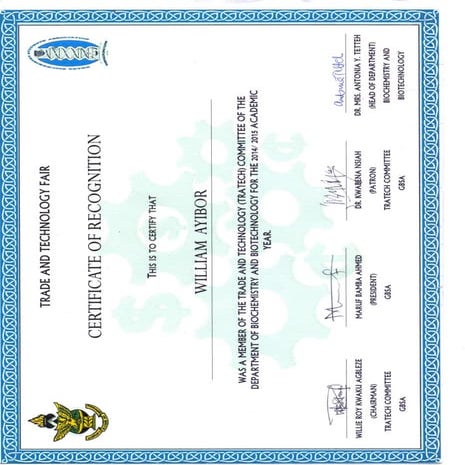 TRATECH CERT | PDF