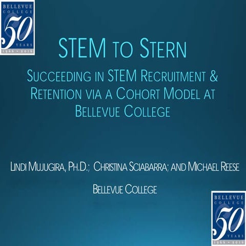 Suceeding in STEM Recruitment and Retention_STEM Tech 2015