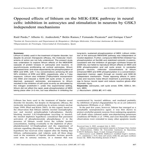 J Neurochem 2003