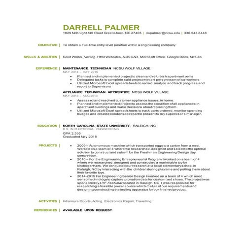 My Resume | PDF