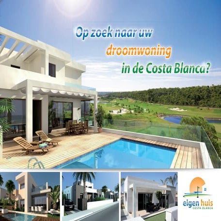 A5 Flyer Eigen Huis Costa Blanca