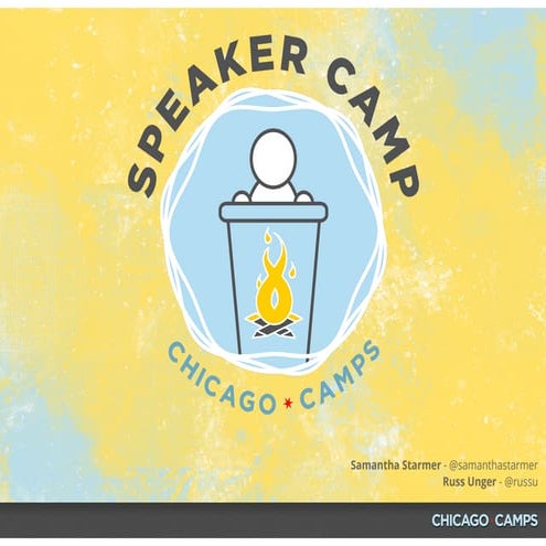 Speaker Camp Seattle Workshop