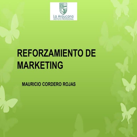 Reforzamiento de marketing9 2016