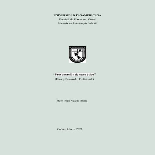 A5, vaides meivi, presentación de caso ético