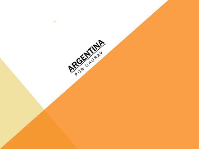Argentina Lifestyle
