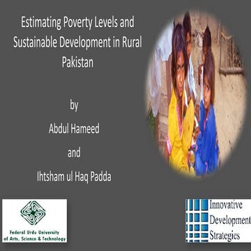18 rural poverty in pakistan | PDF