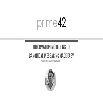 Information Modelling to Canonical Messages made easy