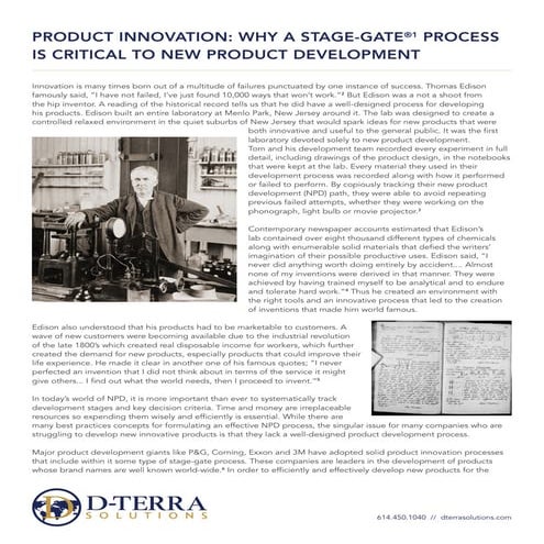 Stage Gate Whitepaper_0716
