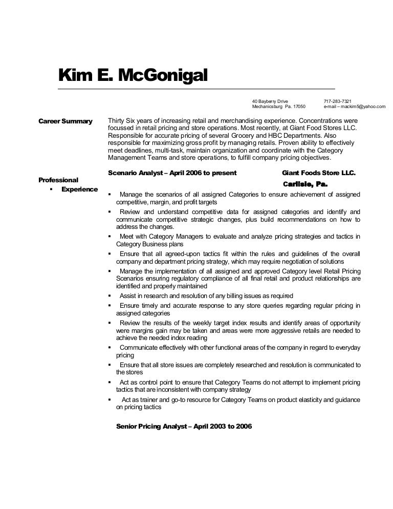 Resume 1