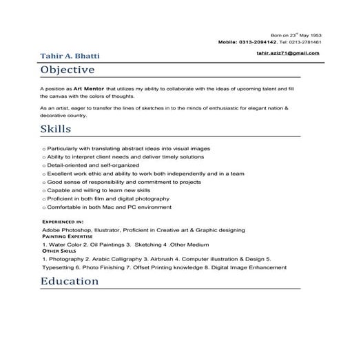 RESUME WASIM PATHAN .. | DOC