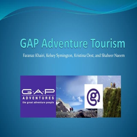 GAP Adventure Tourism