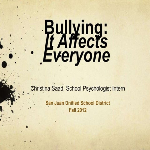 DCHS-bullying presentation[final]